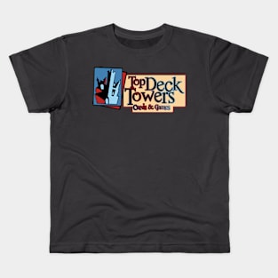 Top Deck Towers Cards & Games Full Kids T-Shirt